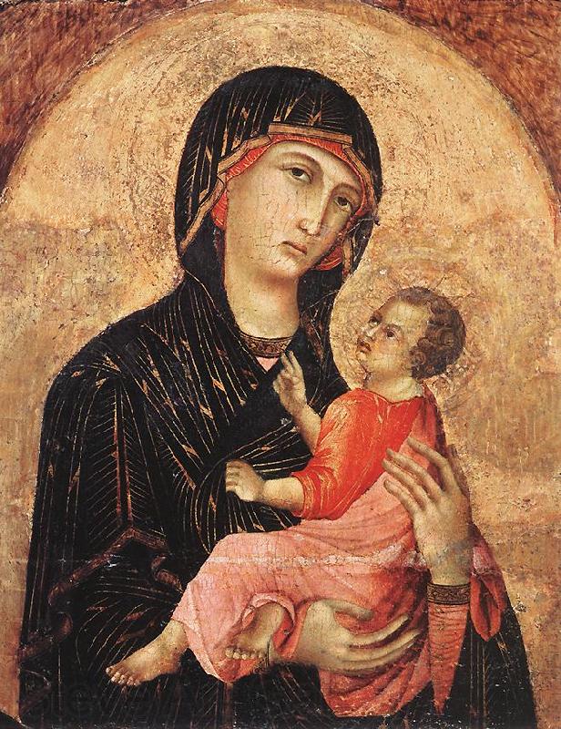 Duccio di Buoninsegna Madonna and Child (no. 593)  dfg Germany oil painting art